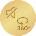 Tylūs 360° ratukai
