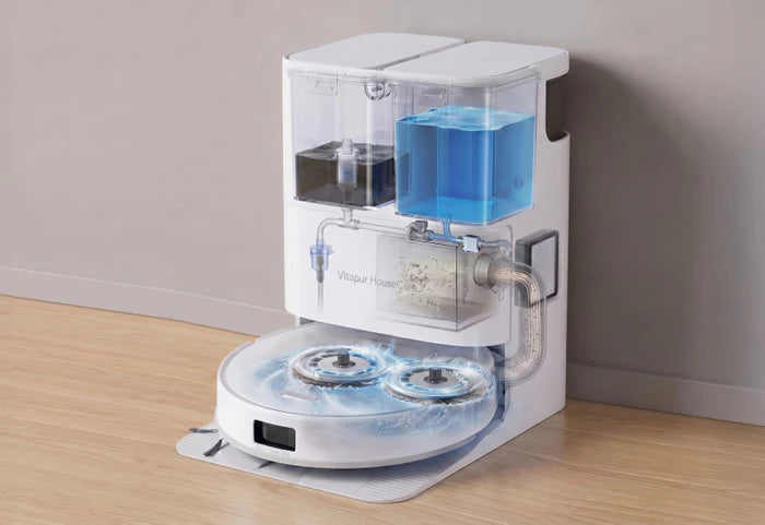 Savaime išsivalanti All-in-One-Station stotelė viskuo pasirūpina už Jus