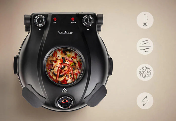 Išmanus kepimas su realiu laiko valdymu.