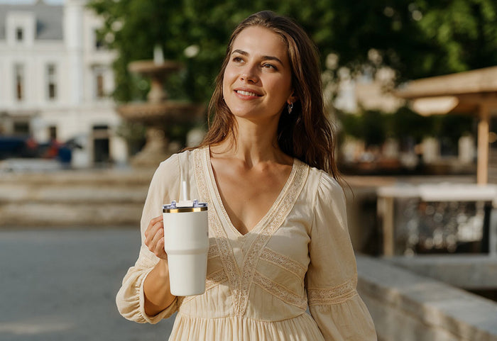 Auksinis akcentas, sukuriantis prabangios elegancijos įspūdį.