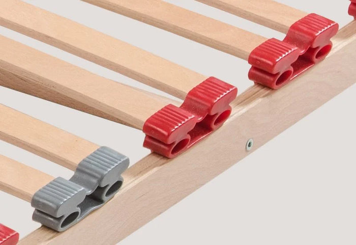 5 zonų grotelių pagrindas leidžia geriau reguliuoti juosmens ir klubų sritį.