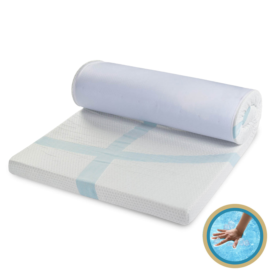 Antčiužinys su vėsinamuoju poveikiu „Vitapur MemoSilver Premium Fresh“ 5+2 – 7 cm